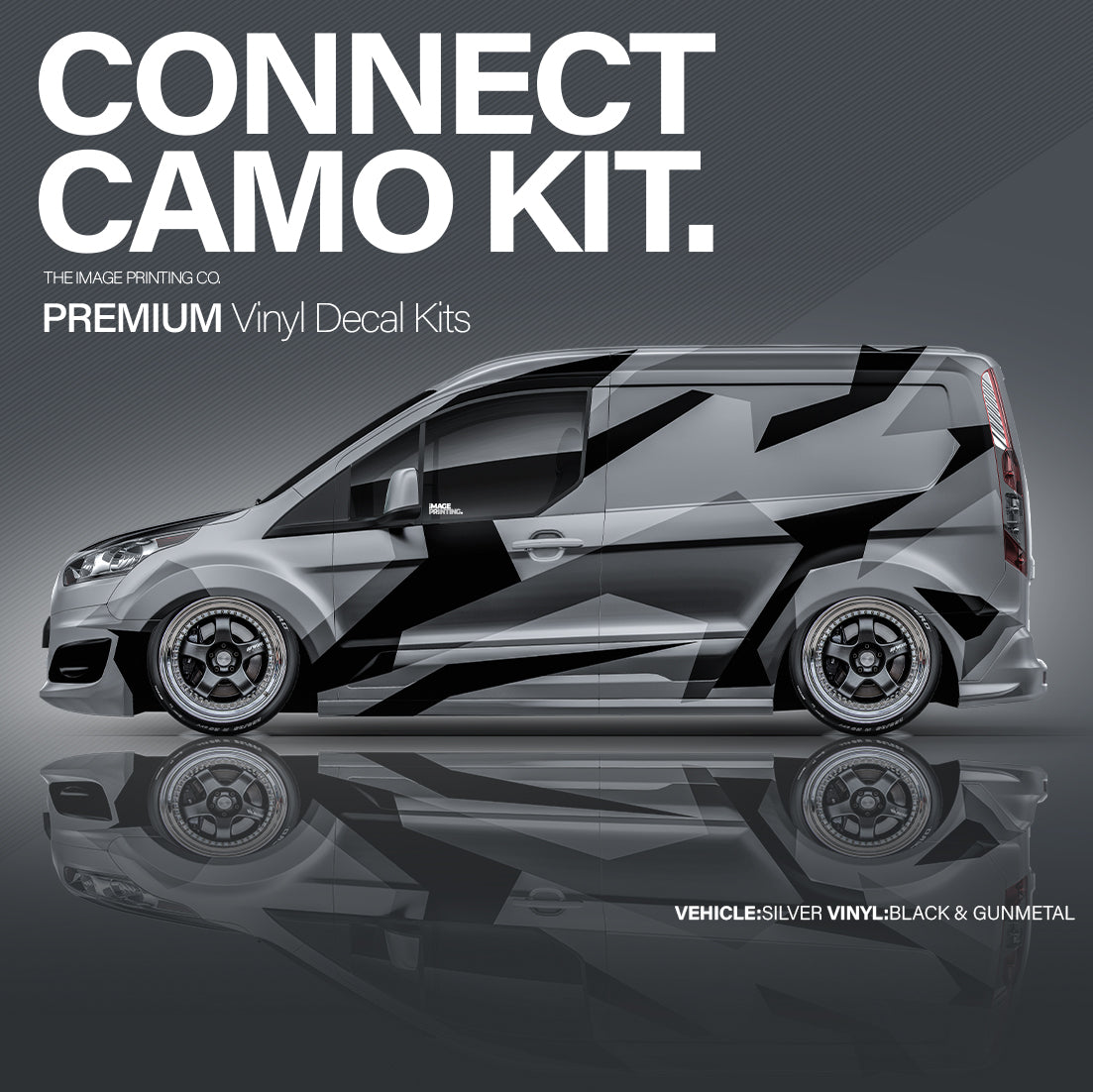 Ford Transit Connect Battle Van Camo Kit