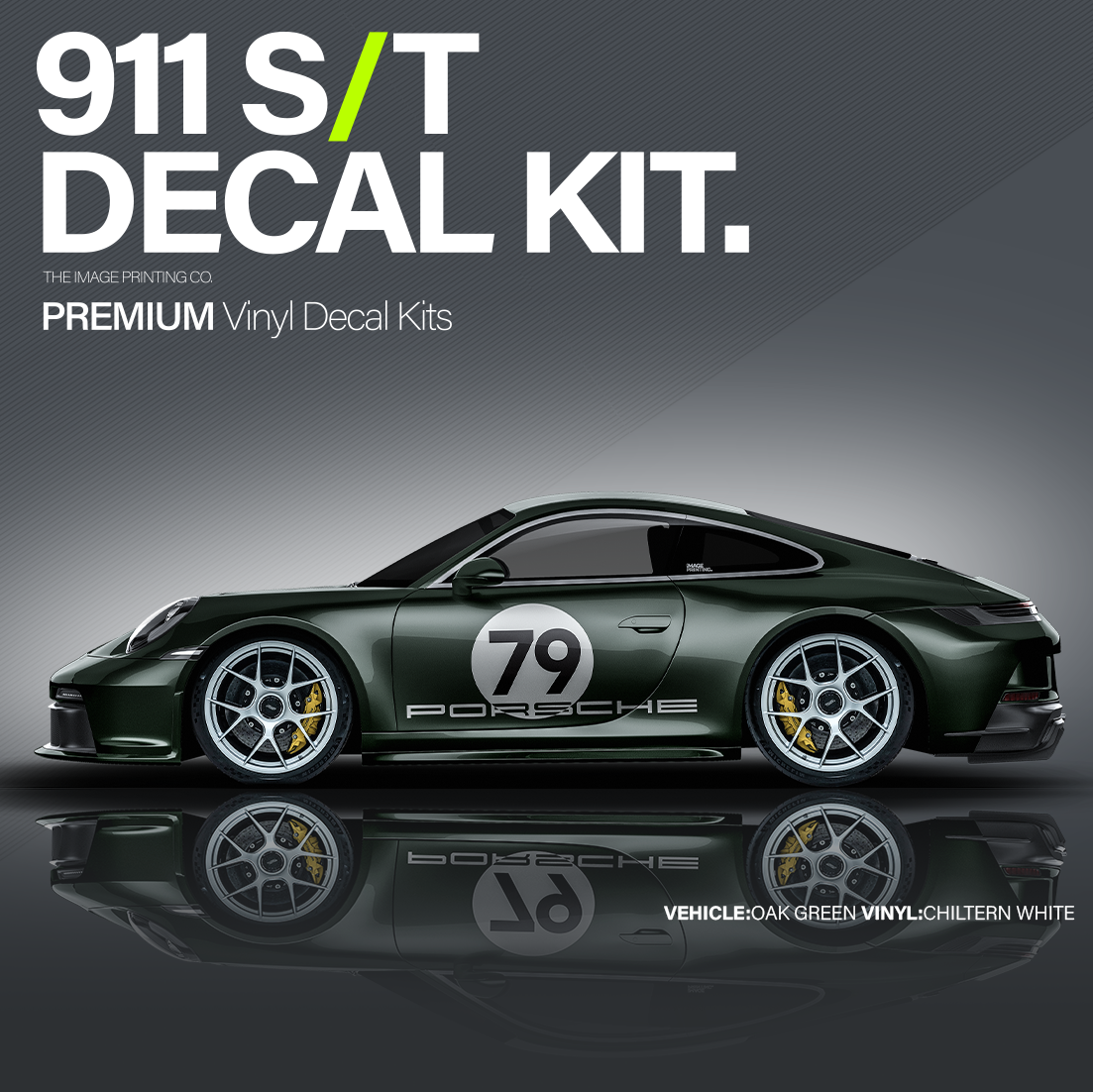 911 S/T Carrera Decal Kit