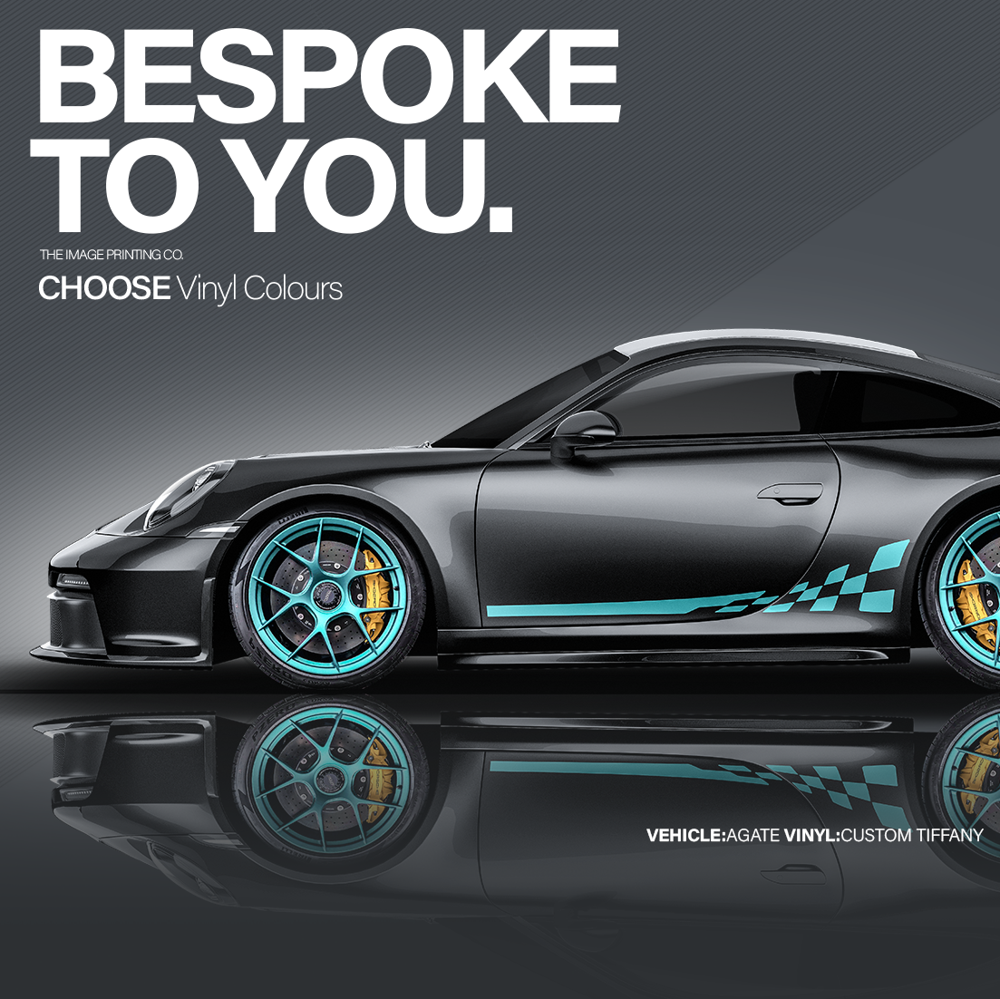 911 Checker Decal Kit