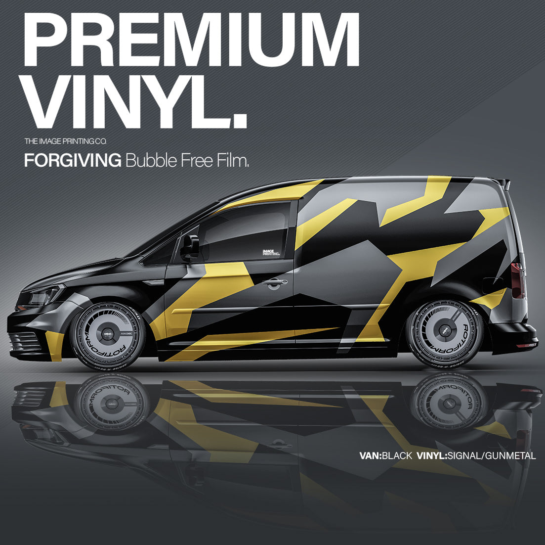 SWB Caddy Battle Van Camo Kit