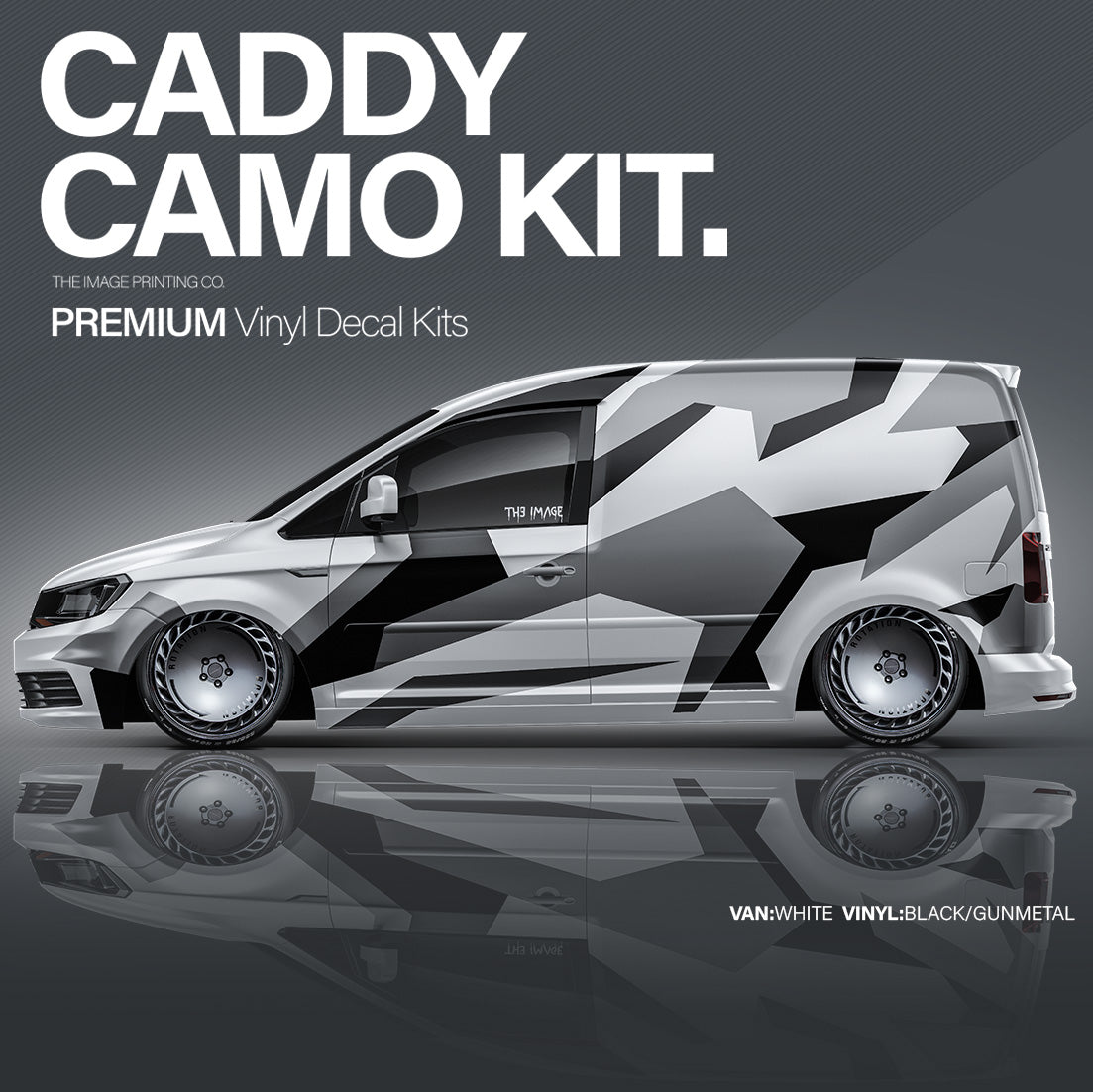 SWB Caddy Battle Van Camo Kit