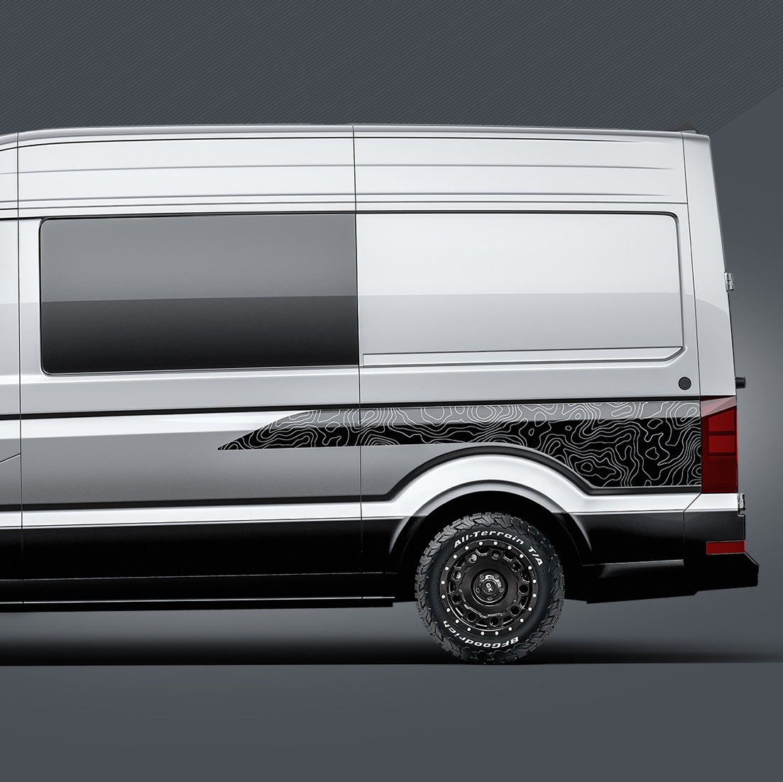 Crafter Rear Lower Topographic Kit