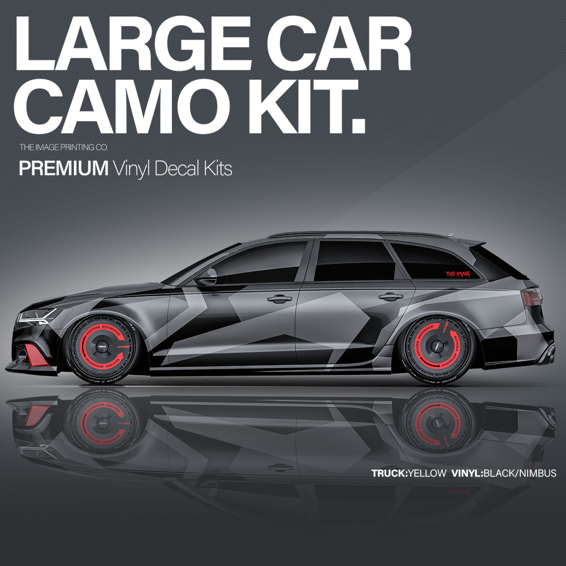 Large Car Battle Camo Kit