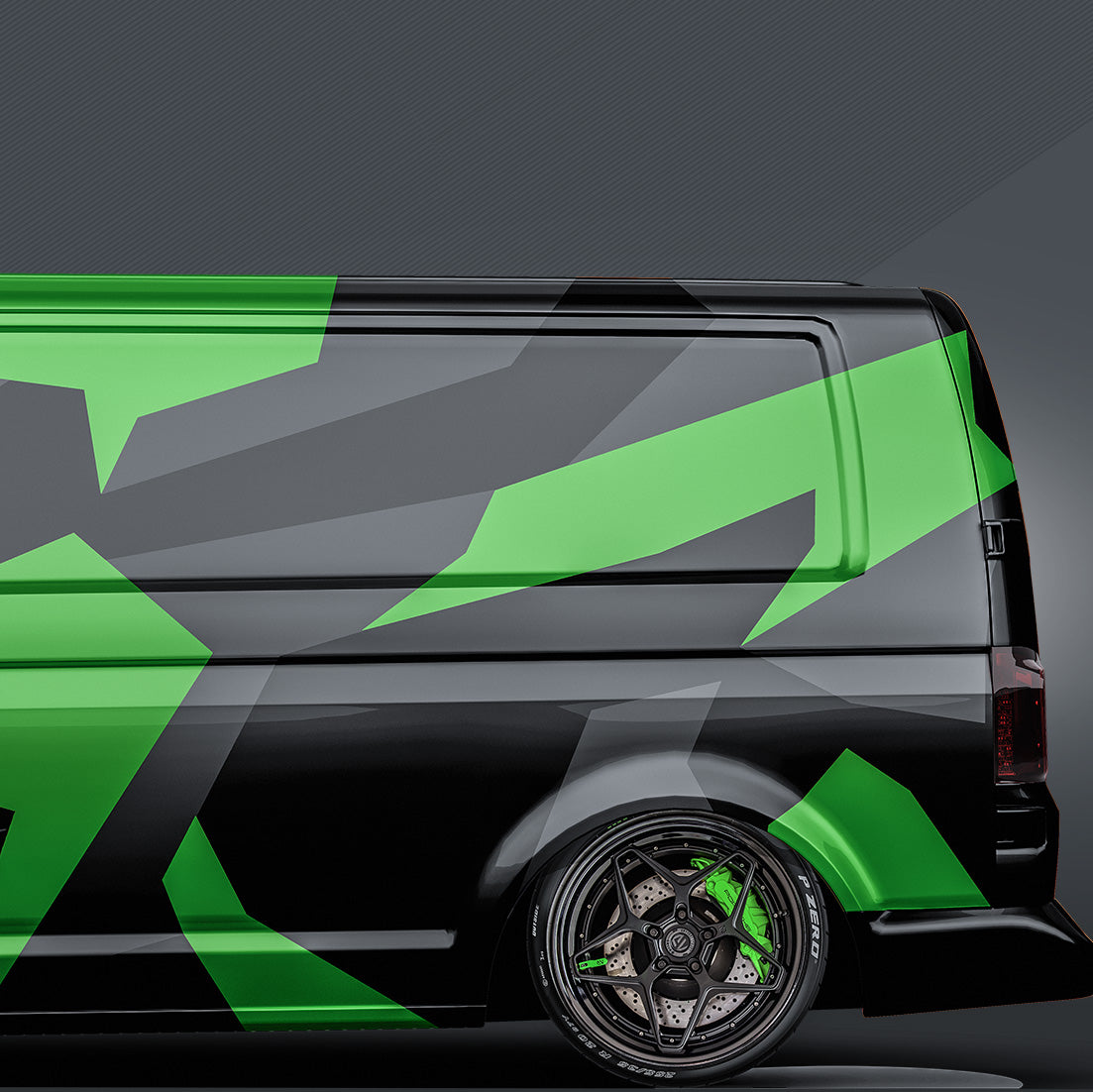 LWB Transporter Battle Van Camo Kit