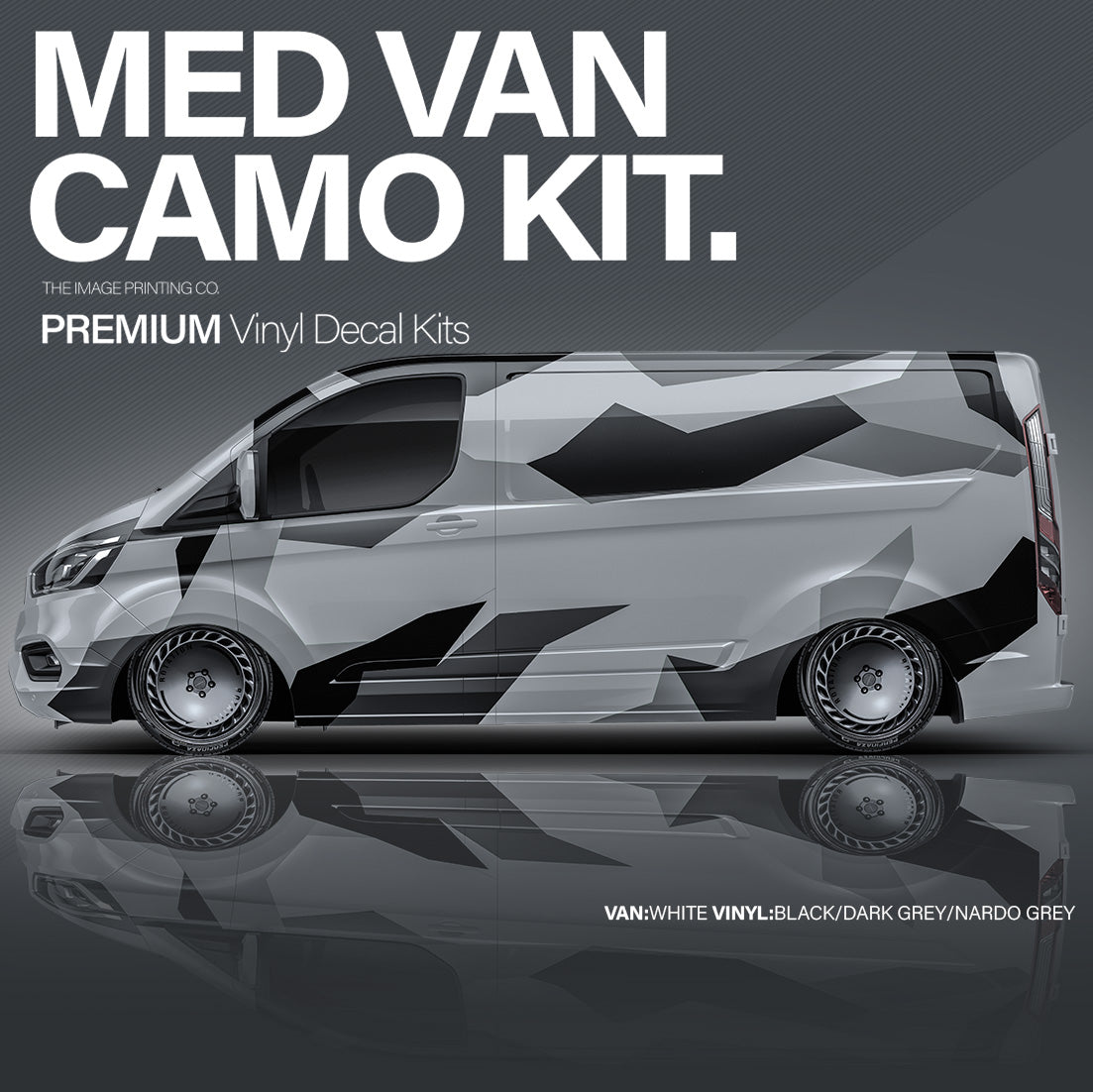V2 Transit Custom Battle Van Camo Kit