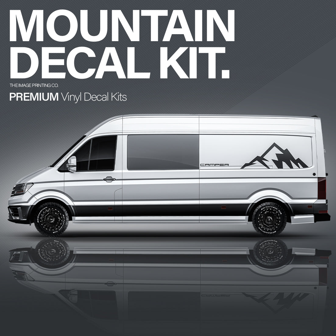 Rear Mountain Recess Decal Kit