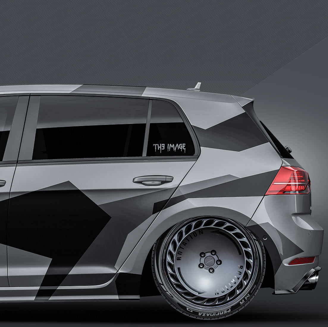 Medium V2 Car Battle Camo Kit