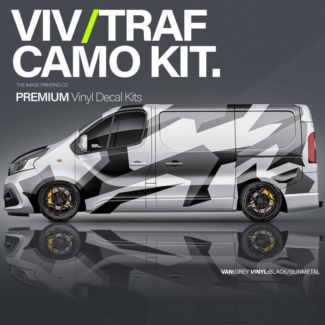 Vivaro & Traffic Battle Van Camo Kit