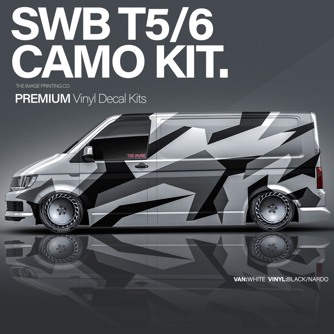 SWB  Transporter Battle Van Camo Kit